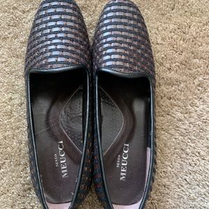 Sesto Meucci Brown and Black loafers